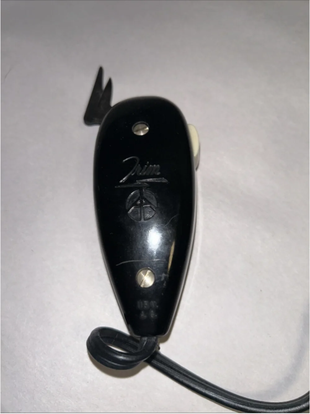 Vintage Atlas Trim Electric Scissors Corded Fabric Cutter Tested Works
